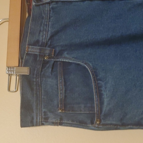 Five Brother jeans men's size 42 x 32 work wear blue demin dark stonewar… - Picture 5 of 11